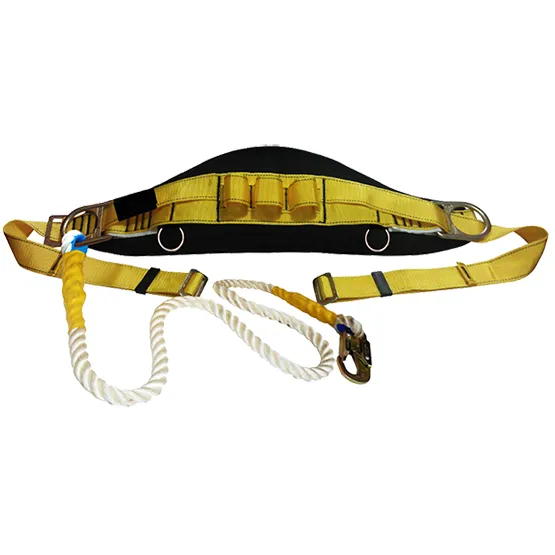CINTURÓN DE POSICIONAMIENTO TALLA L - XL CON LÍNEA DE CONEXIÓN 1.8m, 1 GANCHO 3/4