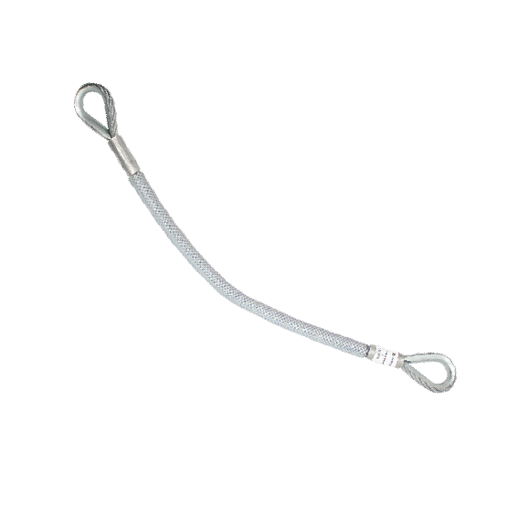 CONECTOR DE ANCLAJE CABLE DE ACERO 100CM 28 kN CE-EN 354-EN 795B CABLE ANCHOR 100CM 5162121 ARMBURY