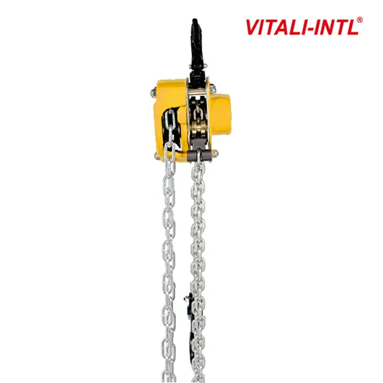 TECLE MANUAL 0.5T YAL0050 3mtsCARGA 5x15mm(1) G80 - 3mtsMANDO 5x25x17mm(2) VITALINTL